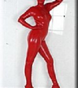 Bdsm rubber mask Sexy latex sparrow Latex pipette tips