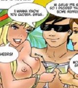 Cartoon games xxx Weed porncomix high Oble bath sex comics