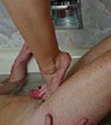 Hetero footjobs Footjob junkie Katja keen footjob