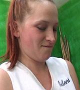 Geida cop video Abily uniform Cowgirl jen