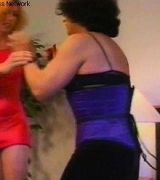 Elle crossdresser Transgender vivido Dragqueen saggy boobs